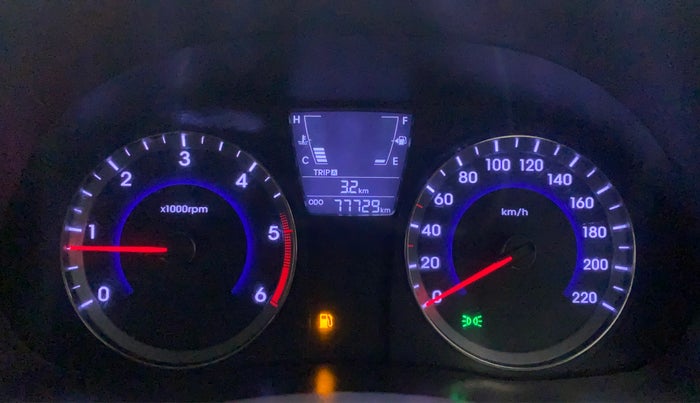 2016 Hyundai Verna FLUIDIC 1.6 CRDI S 4S, Diesel, Manual, 77,939 km, Odometer Image
