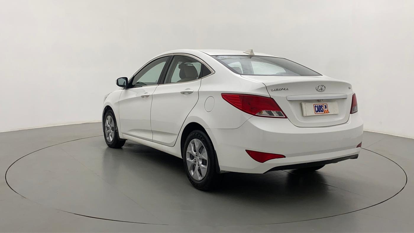 2016 Hyundai Verna FLUIDIC 1.6 CRDI S 4S, Diesel, Manual, 77,939 km, Left Back Diagonal