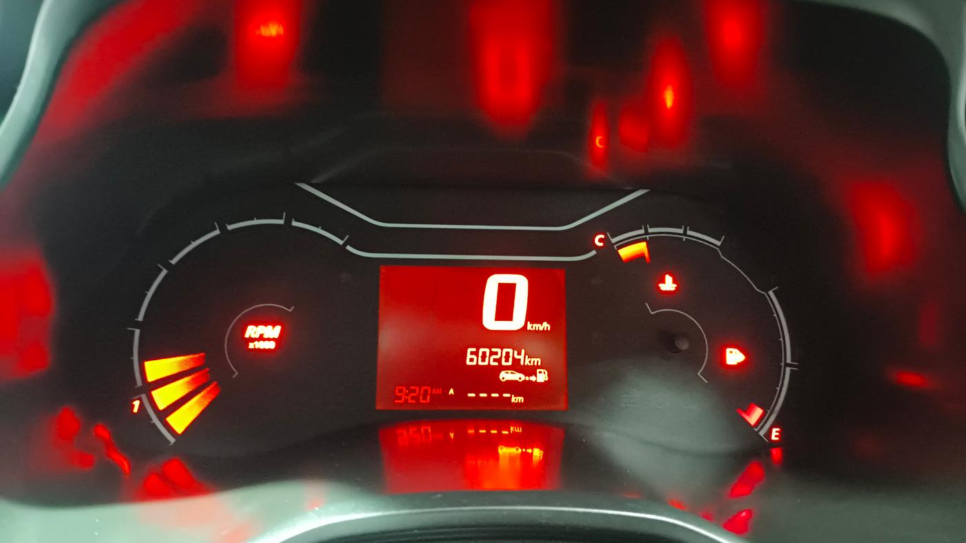 2020 Renault TRIBER RXE MT, Petrol, Manual, 60,194 km, Odometer Image