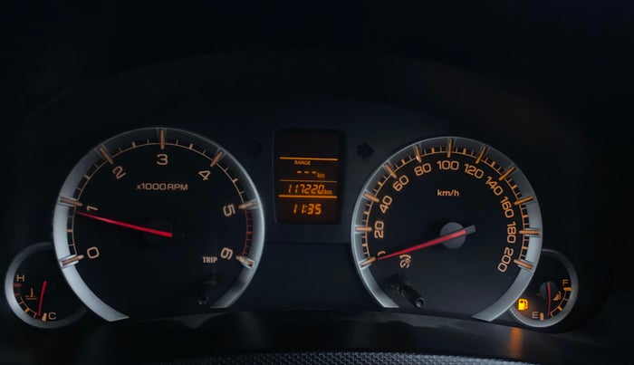 2013 Maruti Swift VDI, Diesel, Manual, 1,17,217 km, Odometer Image