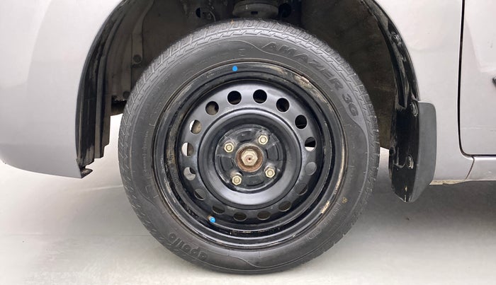 2017 Maruti Wagon R 1.0 VXI (O) AMT, Petrol, Automatic, 37,120 km, Left Front Wheel