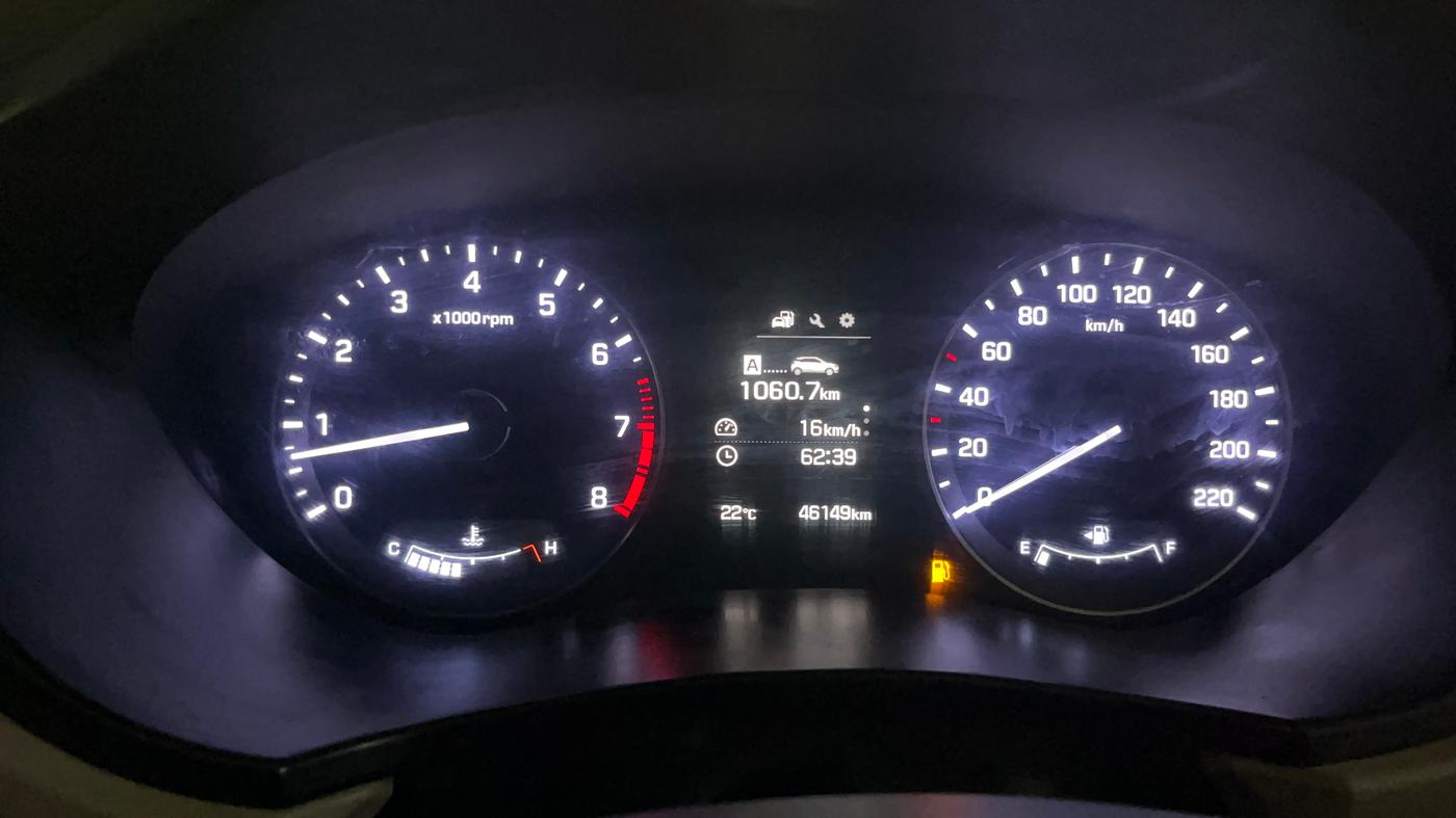 2015 Hyundai Elite i20 ASTA 1.2, Petrol, Manual, 46,195 km, Odometer Image