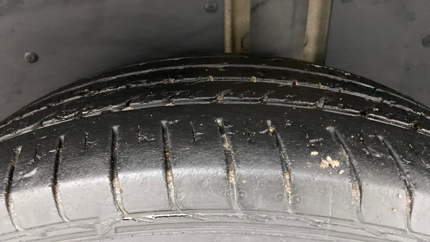 2019 MG HECTOR SHARP 1.5 DCT PETROL, Petrol, Automatic, 48,926 km, Left Rear Tyre Tread