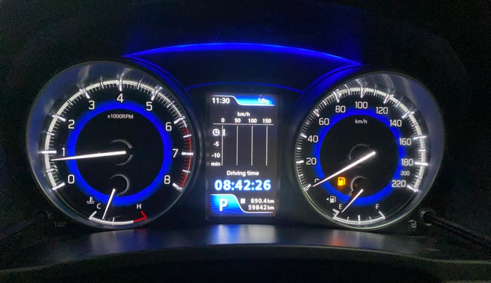 2018 Maruti Baleno ZETA CVT PETROL 1.2, Petrol, Automatic, 59,835 km, Odometer Image