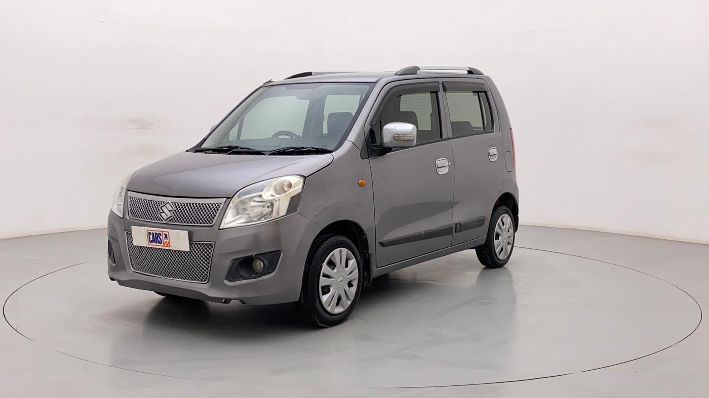 2016 Maruti Wagon R 1.0 VXI AMT, Petrol, Automatic, 65,727 km, Left Front Diagonal