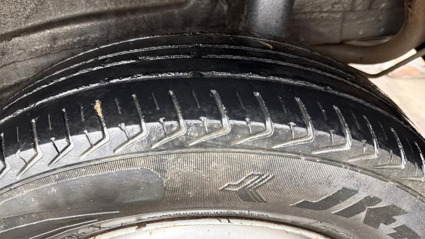 2021 Maruti New Wagon-R LXI CNG 1.0, CNG, Manual, 89,283 km, Left Rear Tyre Tread