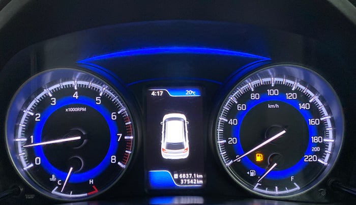 2016 Maruti Baleno ZETA PETROL 1.2, Petrol, Manual, 37,542 km, Odometer Image