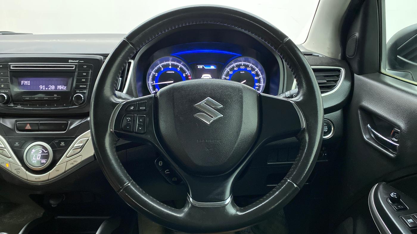 2016 Maruti Baleno ZETA PETROL 1.2, Petrol, Manual, 37,542 km, Steering Wheel Close Up
