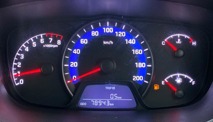 2014 Hyundai Xcent SX 1.2 OPT, Petrol, Manual, Odometer Image