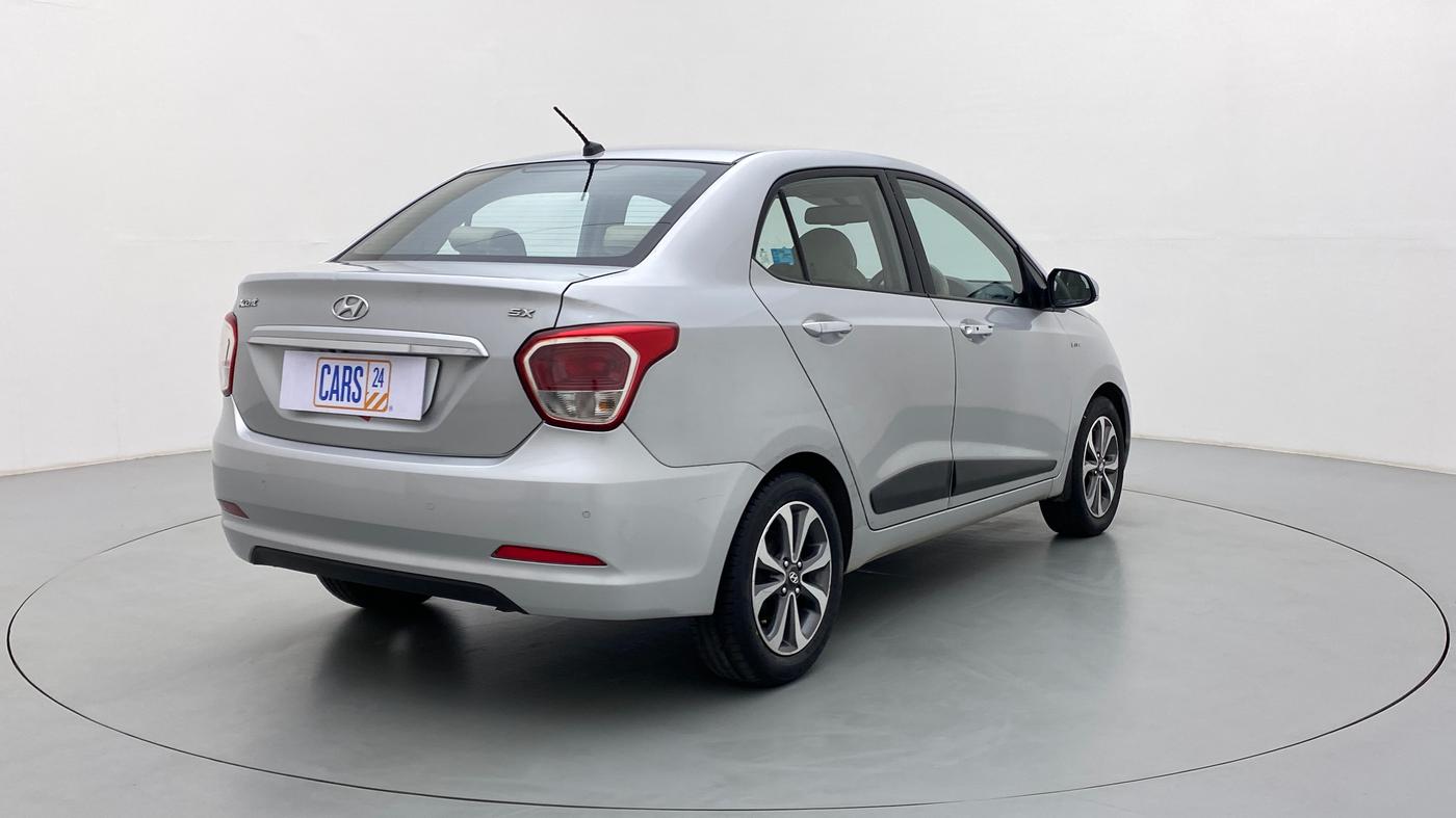 2014 Hyundai Xcent SX 1.2 OPT, Petrol, Manual, Right Back Diagonal