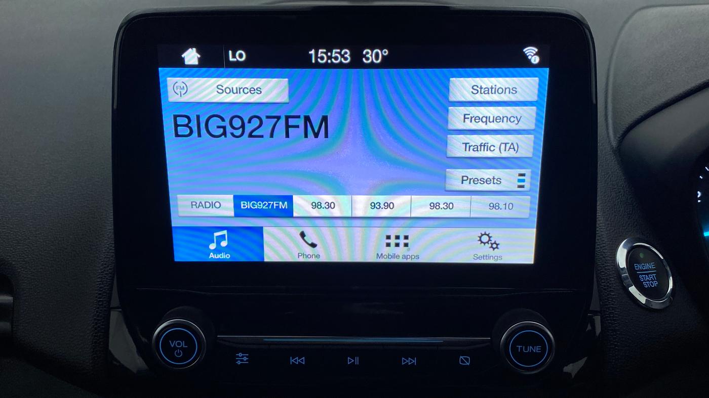 2018 Ford Ecosport TITANIUM + 1.5L PETROL AT, Petrol, Automatic, 71,070 km, Infotainment System