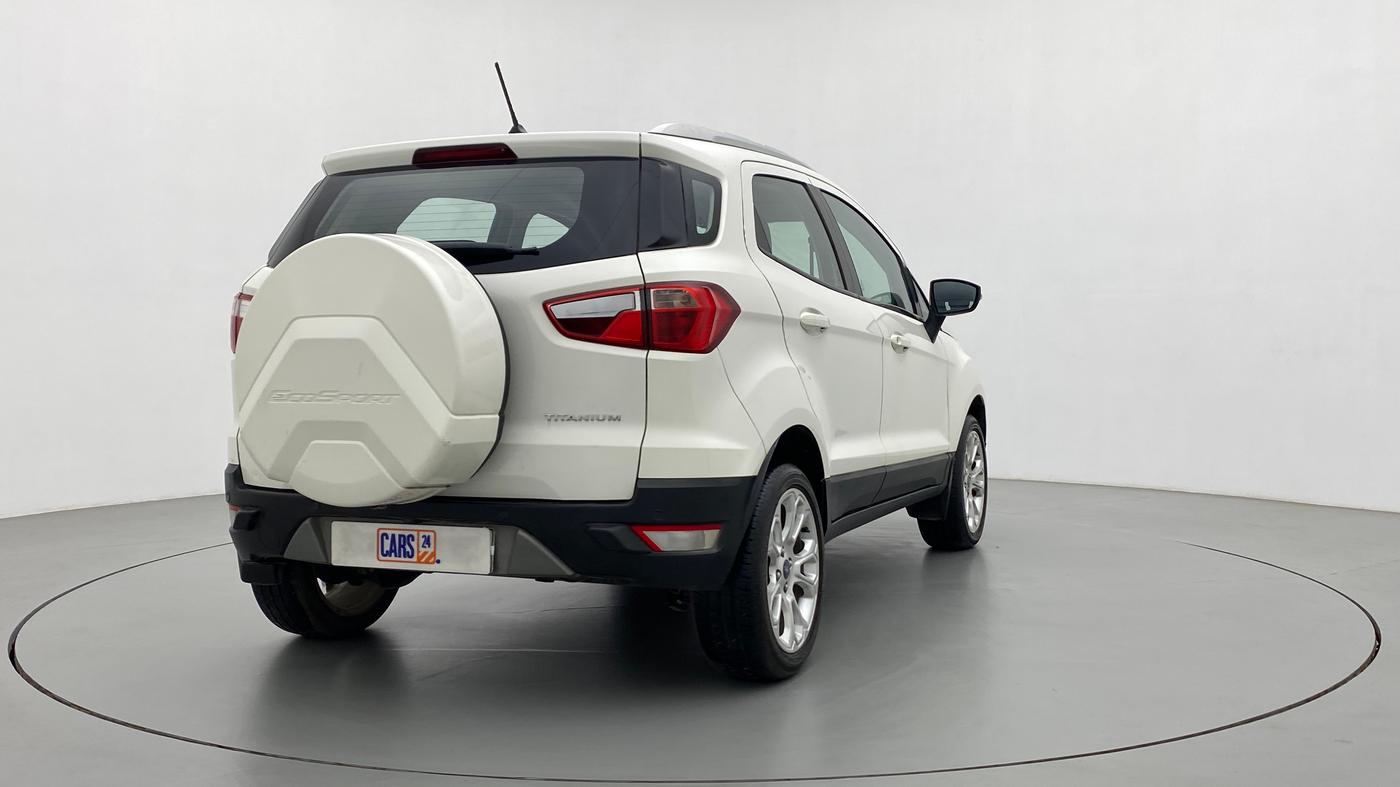 2018 Ford Ecosport TITANIUM + 1.5L PETROL AT, Petrol, Automatic, 71,070 km, Right Back Diagonal
