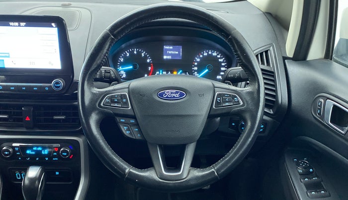 2018 Ford Ecosport TITANIUM + 1.5L PETROL AT, Petrol, Automatic, 71,070 km, Steering Wheel Close Up