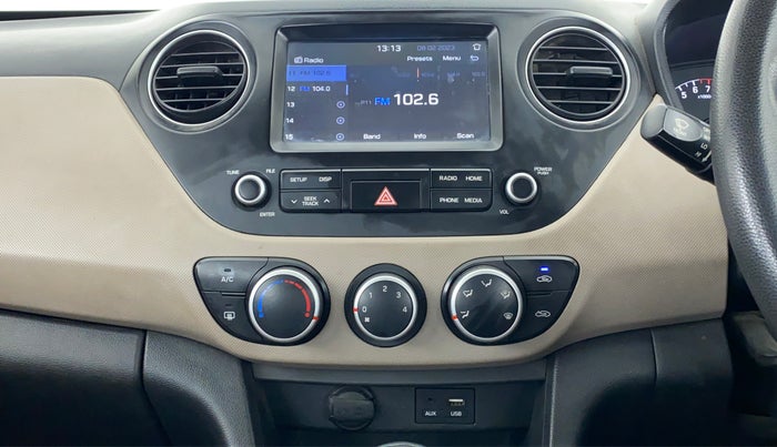 2017 Hyundai Grand i10 SPORTZ (O) 1.2 KAPPA VTVT, Petrol, Manual, 36,974 km, Air Conditioner