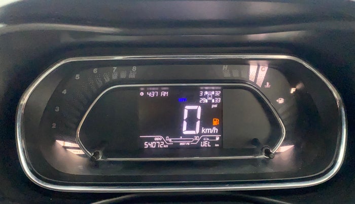 2021 Tata NEXON XZ PLUS (O) PETROL, Petrol, Manual, 54,072 km, Odometer Image