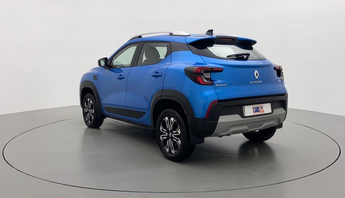 2021 Renault Kiger RXT (O) AMT, Petrol, Automatic, 2,444 km, Left Back Diagonal