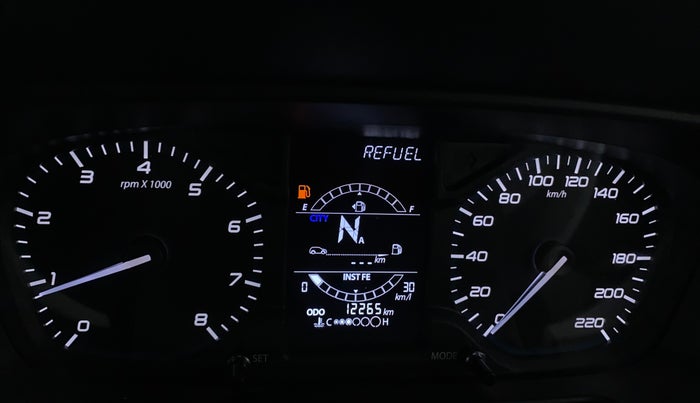 2023 Tata PUNCH ACCOMPLISHED AMT, Petrol, Automatic, 12,619 km, Odometer Image
