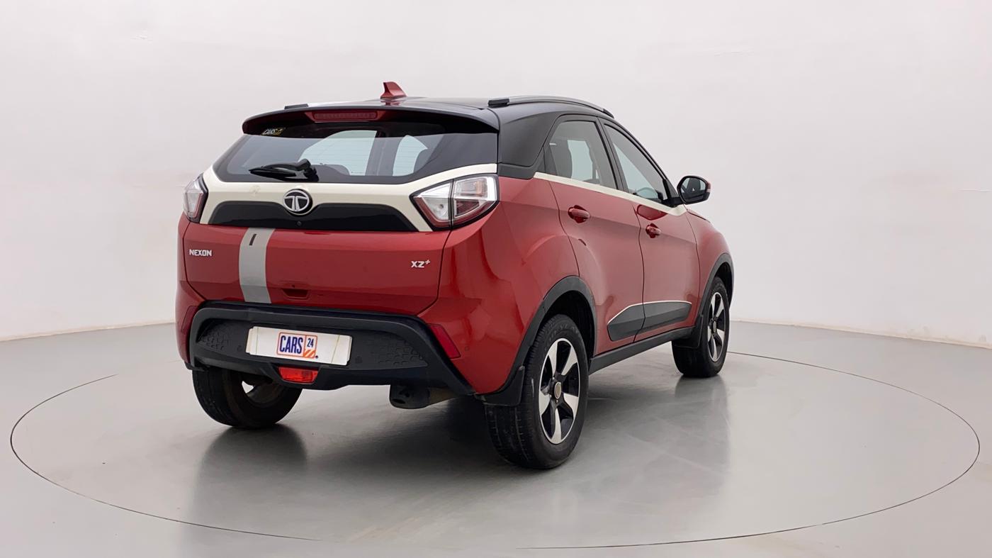 2018 Tata NEXON XZ PLUS PETROL, Petrol, Manual, 26,069 km, Right Back Diagonal