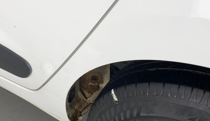 2015 Hyundai Grand i10 ASTA AT 1.2 KAPPA VTVT, Petrol, Automatic, 60,398 km, Left quarter panel - Slightly dented