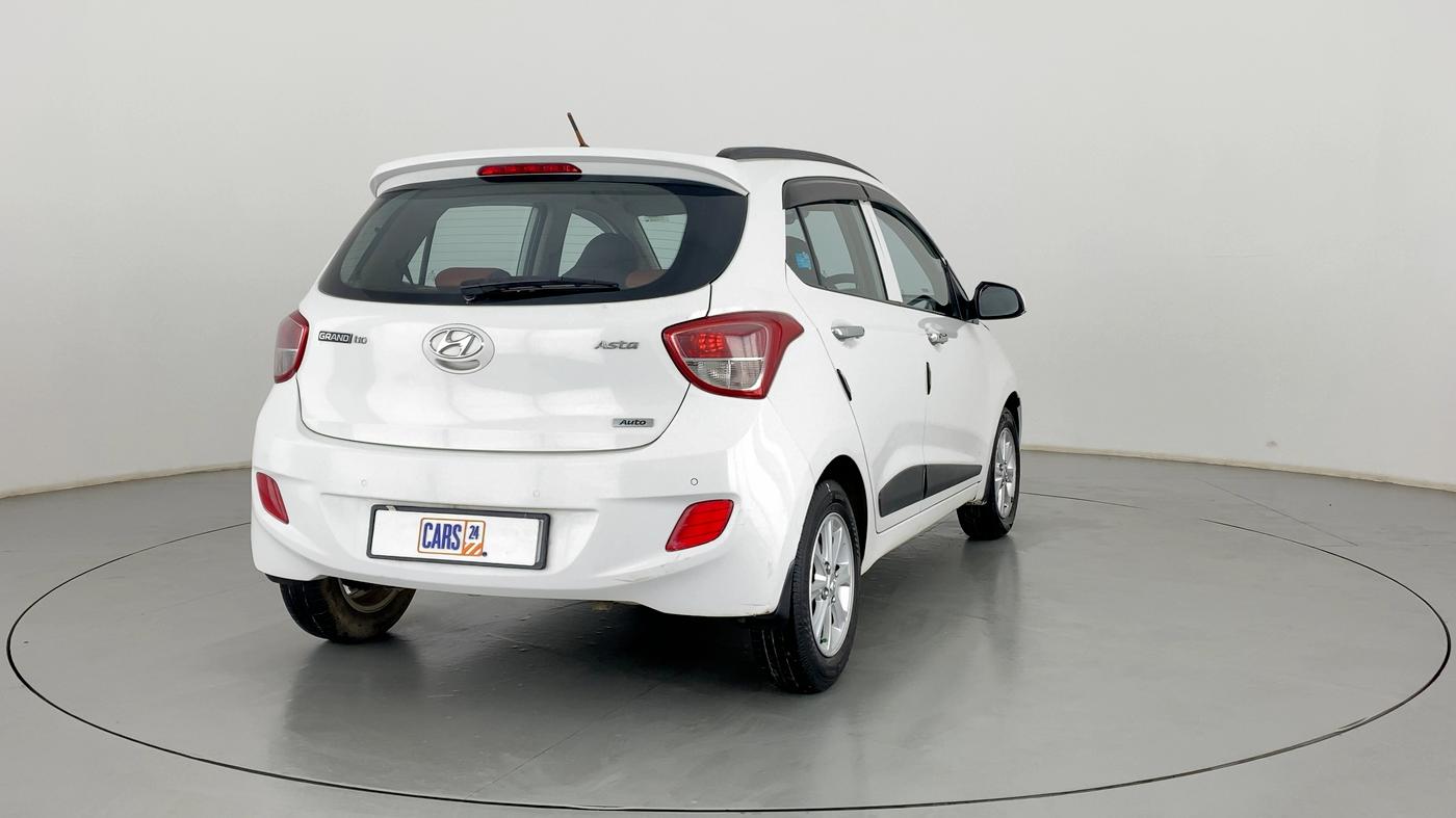 2015 Hyundai Grand i10 ASTA AT 1.2 KAPPA VTVT, Petrol, Automatic, 60,398 km, Right Back Diagonal
