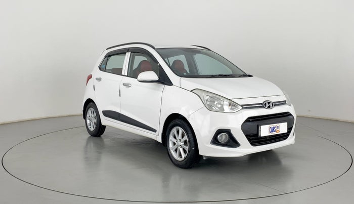 2015 Hyundai Grand i10 ASTA AT 1.2 KAPPA VTVT, Petrol, Automatic, 60,398 km, Right Front Diagonal
