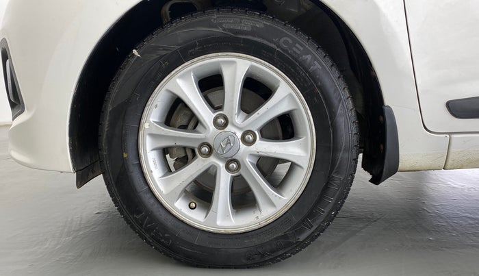 2015 Hyundai Grand i10 ASTA AT 1.2 KAPPA VTVT, Petrol, Automatic, 60,398 km, Left Front Wheel