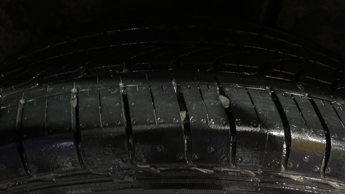 2020 MG HECTOR SHARP 1.5 DCT PETROL, Petrol, Automatic, 36,100 km, Left Rear Tyre Tread