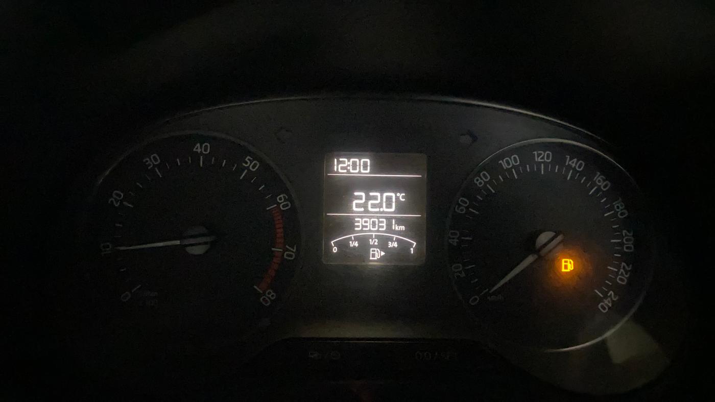 2020 Skoda Rapid ACTIVE 1.0 TSI, Petrol, Manual, 38,988 km, Odometer Image