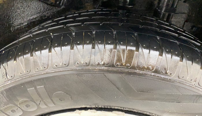 2018 Tata NEXON XZ PLUS PETROL, Petrol, Manual, 86,344 km, Left Rear Tyre Tread