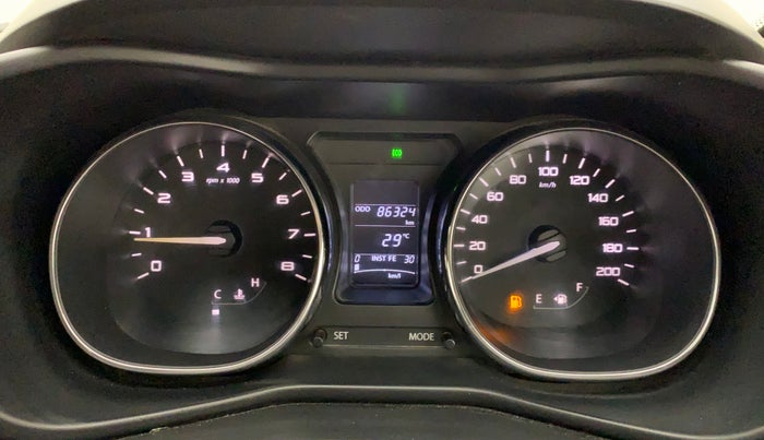 2018 Tata NEXON XZ PLUS PETROL, Petrol, Manual, 86,344 km, Odometer Image