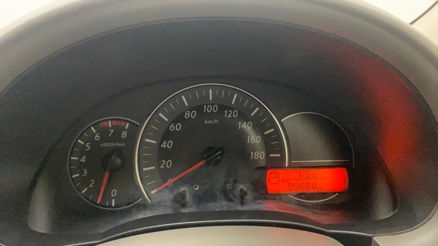 2014 Nissan Micra XV CVT, Petrol, Automatic, 99,651 km, Odometer Image