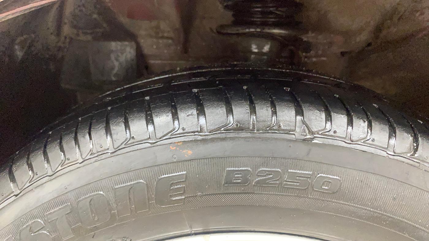 2014 Nissan Micra XV CVT, Petrol, Automatic, 99,651 km, Left Front Tyre Tread