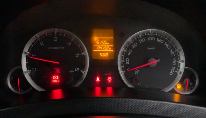 2013 Maruti Swift VDI, Diesel, Manual, 1,04,175 km, Odometer View