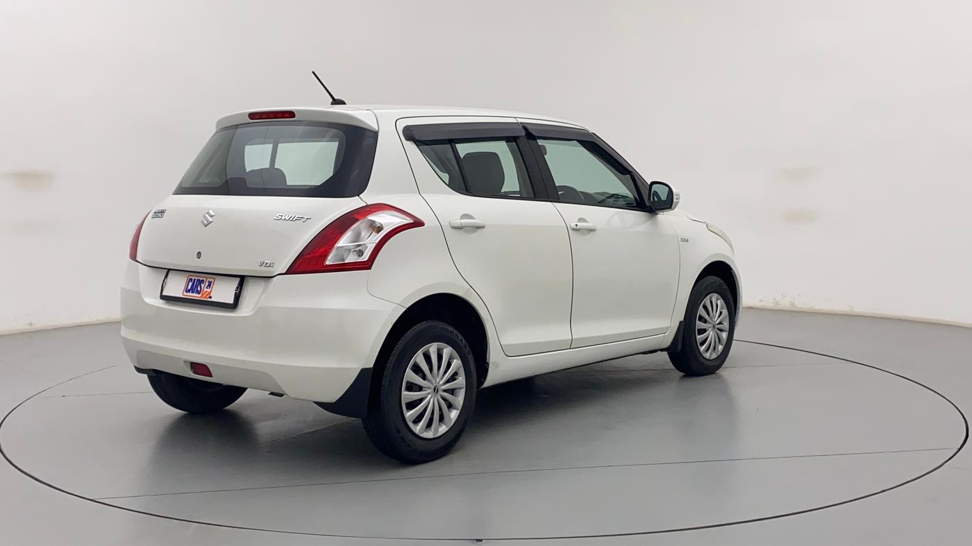 2013 Maruti Swift VDI, Diesel, Manual, 1,04,175 km, Right Back Diagonal (45- Degree) View
