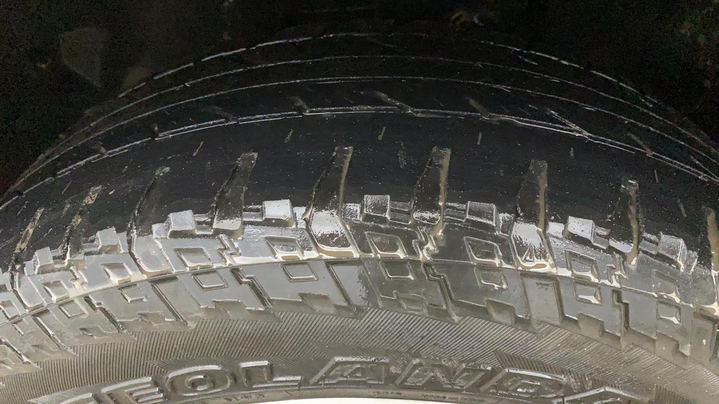 2021 Tata Safari XZ PLUS, Diesel, Manual, 1,00,883 km, Left Front Tyre Tread