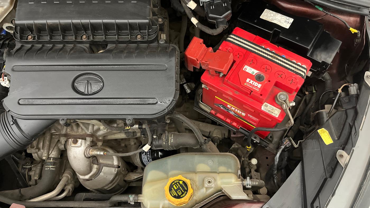 2022 Tata TIGOR XZ PLUS CNG, CNG, Manual, 29,057 km, Engine View - Left