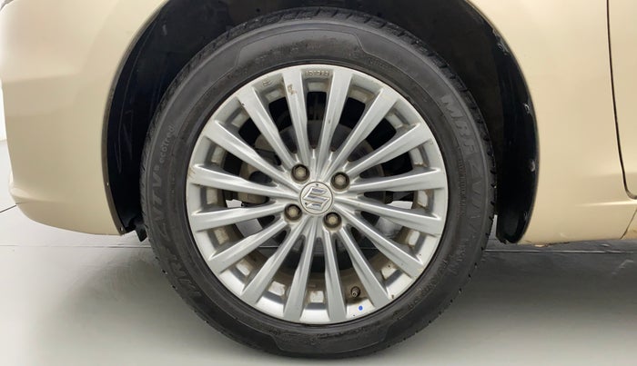 2016 Maruti Ciaz ZXI+ AT, Petrol, Automatic, 60,711 km, Left Front Wheel