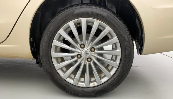 2016 Maruti Ciaz ZXI+ AT, Petrol, Automatic, 60,711 km, Left Rear Wheel