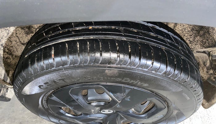 2023 Tata PUNCH ADVENTURE RHYTHM CAMO EDITION AMT, Petrol, Automatic, 18,260 km, Left Rear Tyre Tread