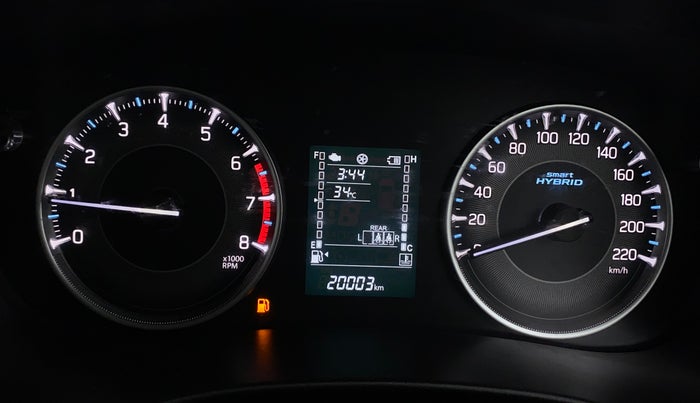 2024 Maruti FRONX DELTA PLUS 1.0 TURBO MT, Petrol, Manual, 19,999 km, Odometer Image