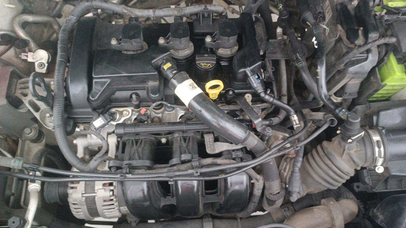 2020 Ford Ecosport TITANIUM + 1.5L PETROL AT, Petrol, Automatic, 49,926 km, Engine View