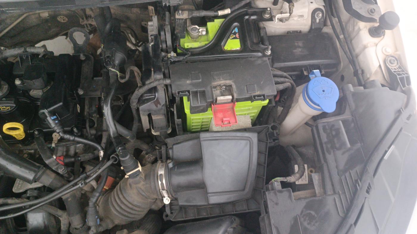 2020 Ford Ecosport TITANIUM + 1.5L PETROL AT, Petrol, Automatic, 49,926 km, Engine View - Left