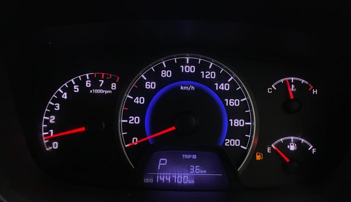 2016 Hyundai Grand i10 MAGNA AT 1.2 KAPPA VTVT, Petrol, Automatic, 1,44,697 km, Odometer Image