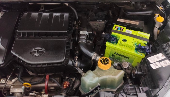 2021 Tata NEXON XZ PLUS (O) DIESEL DARK EDITION, Diesel, Manual, 37,872 km, Engine View - Left