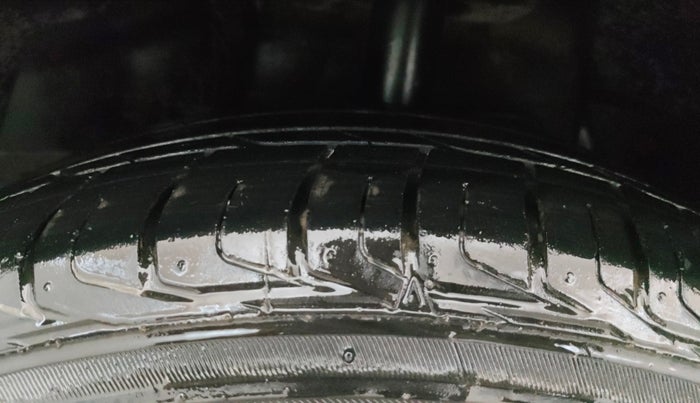 2021 Tata NEXON XZ PLUS (O) DIESEL DARK EDITION, Diesel, Manual, 37,872 km, Left Front Tyre Tread