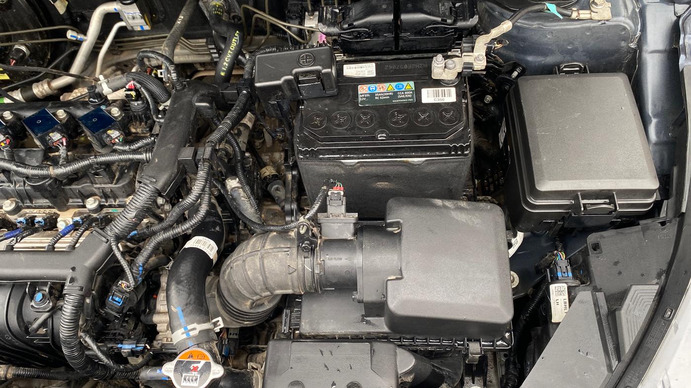 2022 Hyundai NEW I20 Sportz 1.2 IVT, Petrol, Automatic, 2,609 km, Engine View - Left