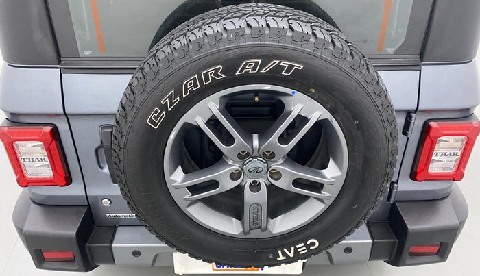 2021 Mahindra Thar LX PETROL HT 4WD AT, Petrol, Automatic, 5,295 km, Spare Tyre