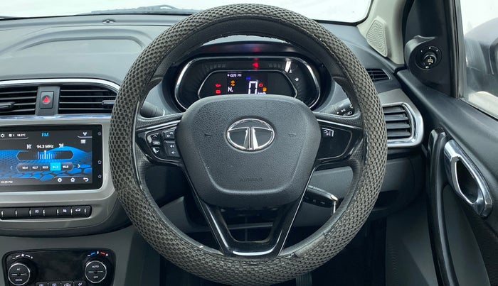 2019 Tata TIGOR 1.2 XZA+ RTN, Petrol, Automatic, 48,219 km, Steering Wheel Close Up
