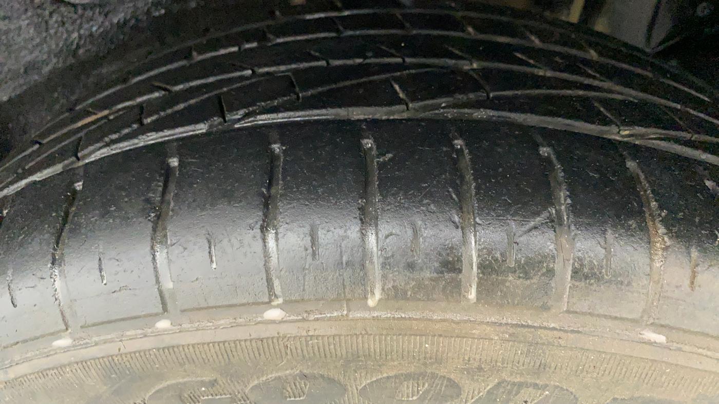 2019 Tata NEXON XZ+ 1.2, Petrol, Manual, 54,503 km, Left Rear Tyre Tread