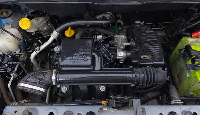 2021 Renault TRIBER RXZ AMT DUAL TONE, Petrol, Automatic, 24,825 km, Engine View